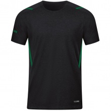 JAKO Sport T-shirt Challenge - Polyester-Stretch-Jersey black/green Boys